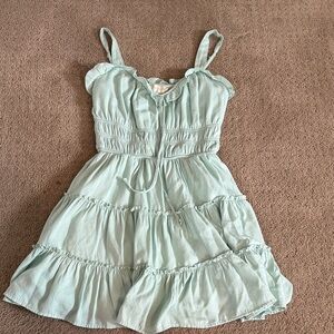Altar'd State Mint Green Casual Dress